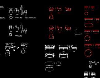 国外比较流行的2D版 CAD图库大全