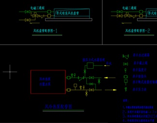 暖通常用详细大样图