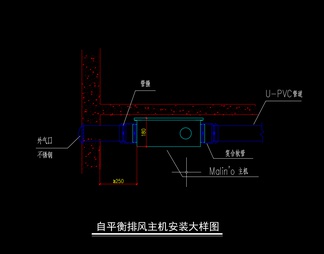 暖通常用详细大样图