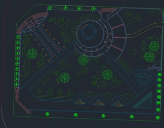 27套精品广场公园景观CAD图纸