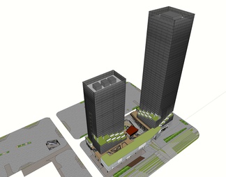 超高层办公楼  总部办公  底商 城市综合体  科技园