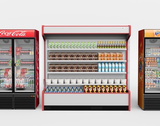 自动售卖机 冰柜 超市冰箱