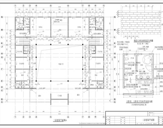 仿古四合院建筑设计施工图