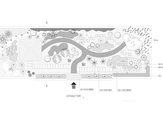 公共屋顶花园CAD图集