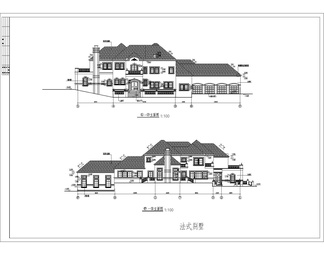 别墅建筑设计图