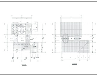 仿古厕所建筑结构全套图