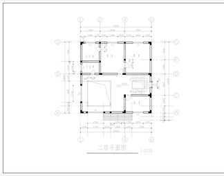 高档别墅别墅建筑结构全套图纸