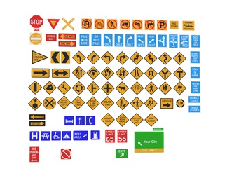 交通标识 路牌标识