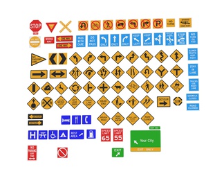 交通标识 路牌标识