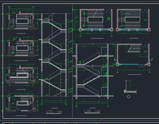 188套楼梯设计CAD施工图合集