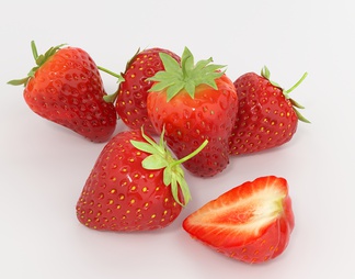 草莓 水果 果盘