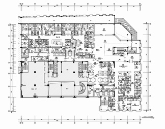 私立高端妇产医院室内施工图 医院 门诊 产科 妇产科