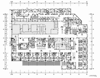 私立高端妇产医院室内施工图 医院 门诊 产科 妇产科