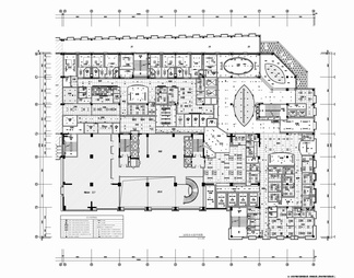 私立高端妇产医院室内施工图 医院 门诊 产科 妇产科