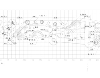 江滨北路景观绿地cad详图