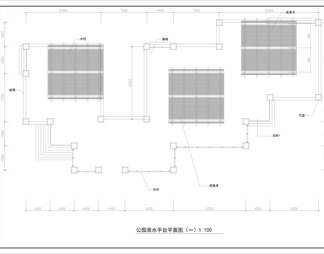 公园亲水平台详图