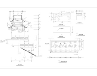 回雁峰归雁亭建筑施工图