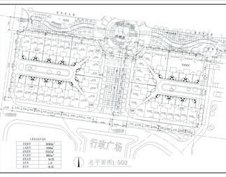 花园总平面规划图cad图