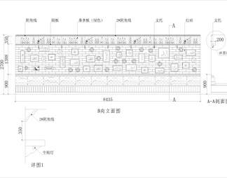 酒吧装修CAD立面图