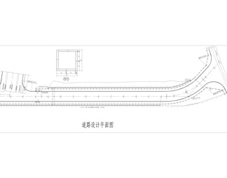 道路和人行肓道、巷口坡道详图