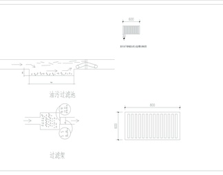 火锅中餐厅厨房布置和给排水电路图