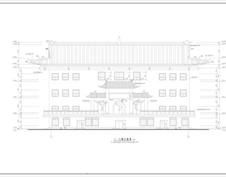 静音寺建筑施工图