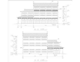 古建筑全套cad图