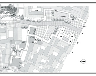 古街规划平面图