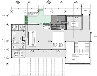 度假酒店接待大堂室内施工图 大堂吧 接待台 接待大厅