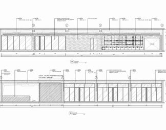 度假酒店接待大堂室内施工图 大堂吧 接待台 接待大厅