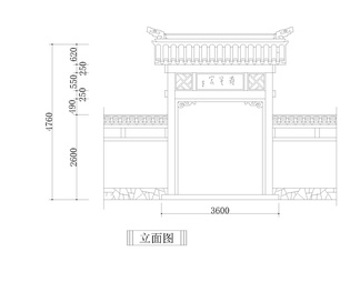 中国古建构件示例