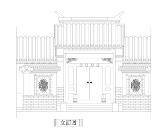 中国古建构件示例