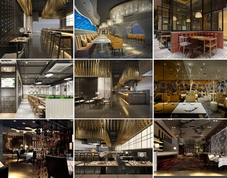 36套精品餐饮空间设计附效果图