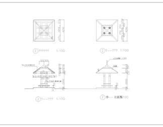 亭子设计详图