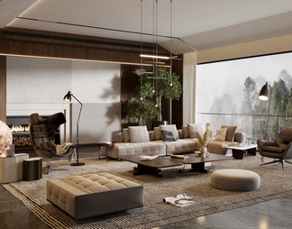 Minotti 米洛提 客厅