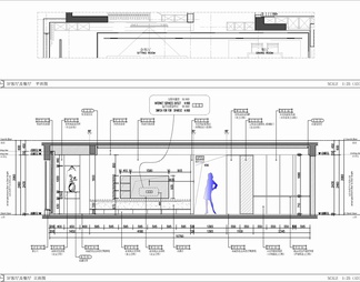 130㎡四居室家装施工图+效果图+方案文本 家装 私宅 样板房 平层