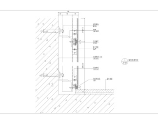 幕墙装修节点图