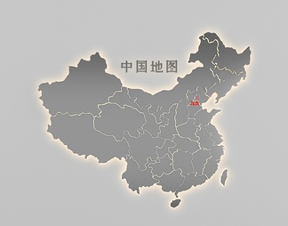 地图墙饰挂件