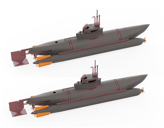 军事设备 小型潜艇