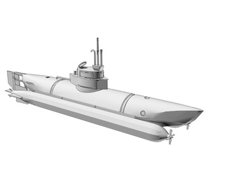 军事设备 小型潜艇