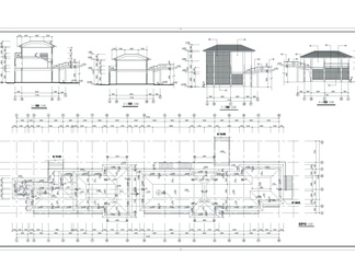 商业街CAD建筑施工图