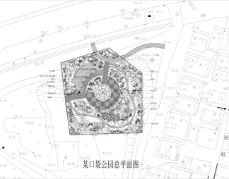 口袋公园植物配置图含苗木表