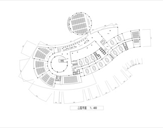 大学科技交流中心设计图cad图