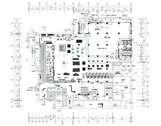 超市CAD平面图