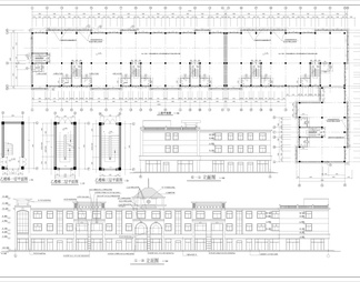 4层商业城建筑