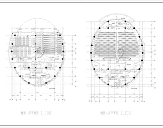 中学教学楼全套建筑图