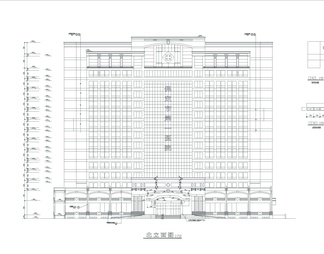 市医院建筑施工图CAD图