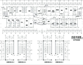 医院住院部全套CAD图