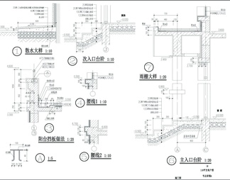 农房户型建筑结构CAD图