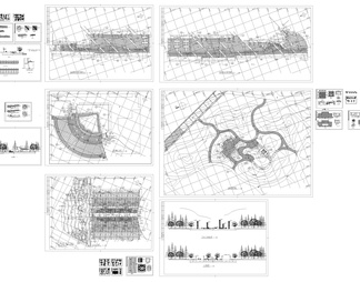 市公园全套详图
